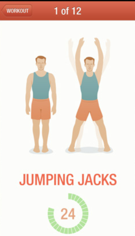 Apps para ejercicios en casa: Seven